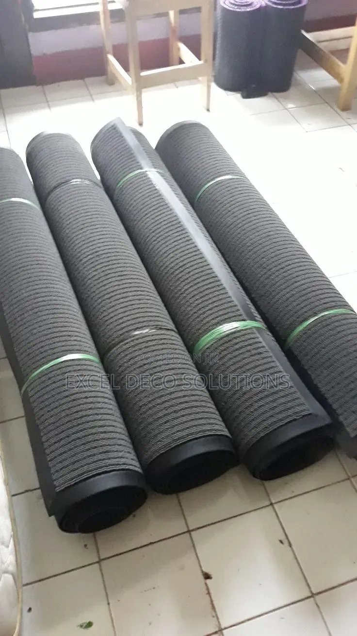 Ribbed Carpet Door Mat 80x120cm 10mm for Offices & Homes