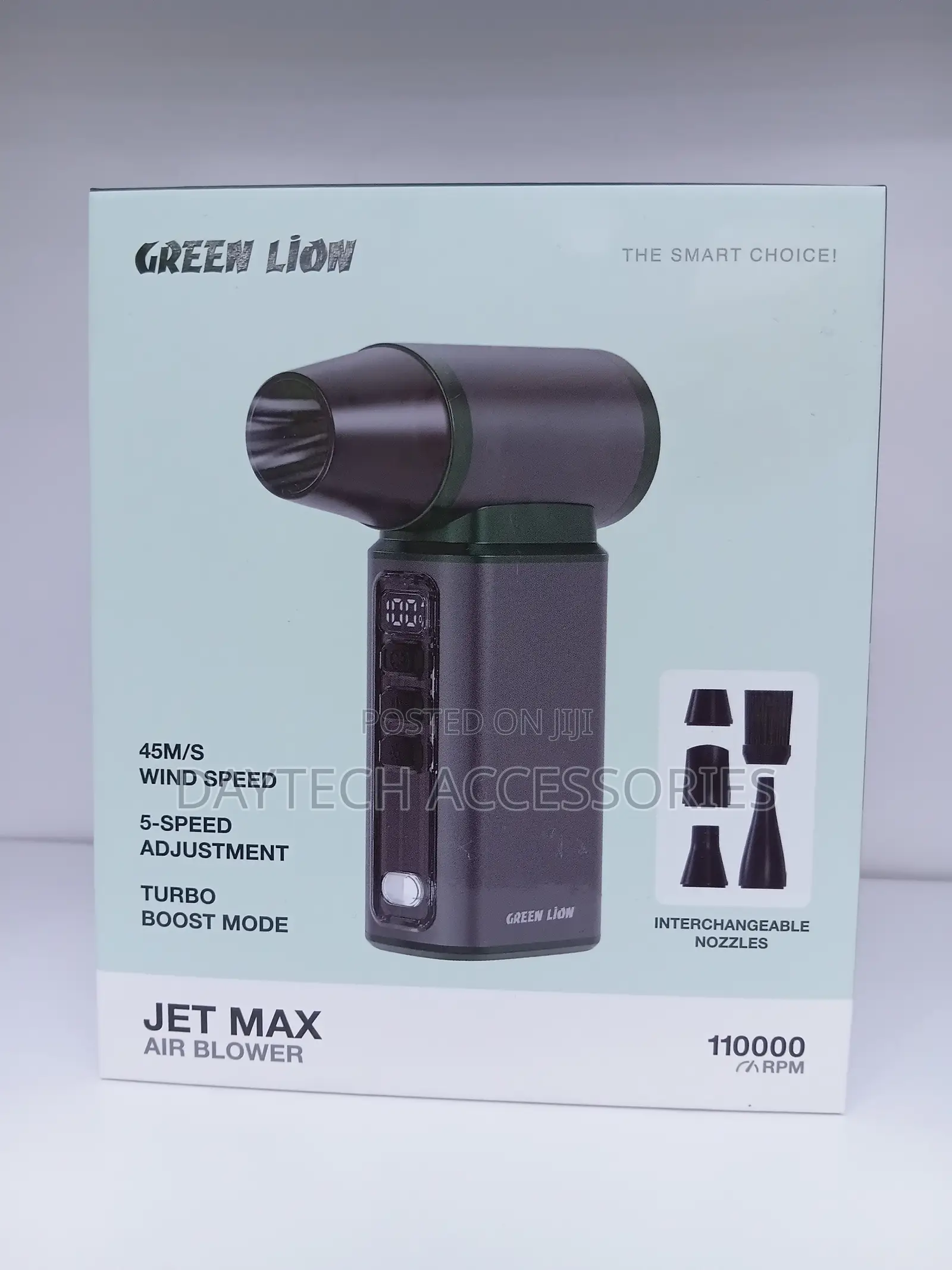 Green Lion Jet Max Air Blower Grey EE-437