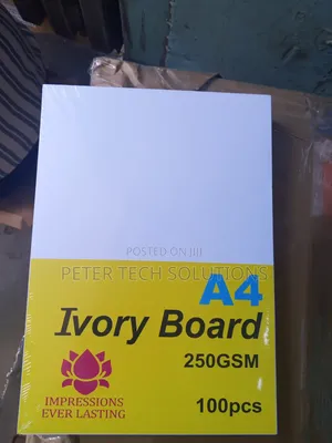 A4 Ivory Board 250 GSM