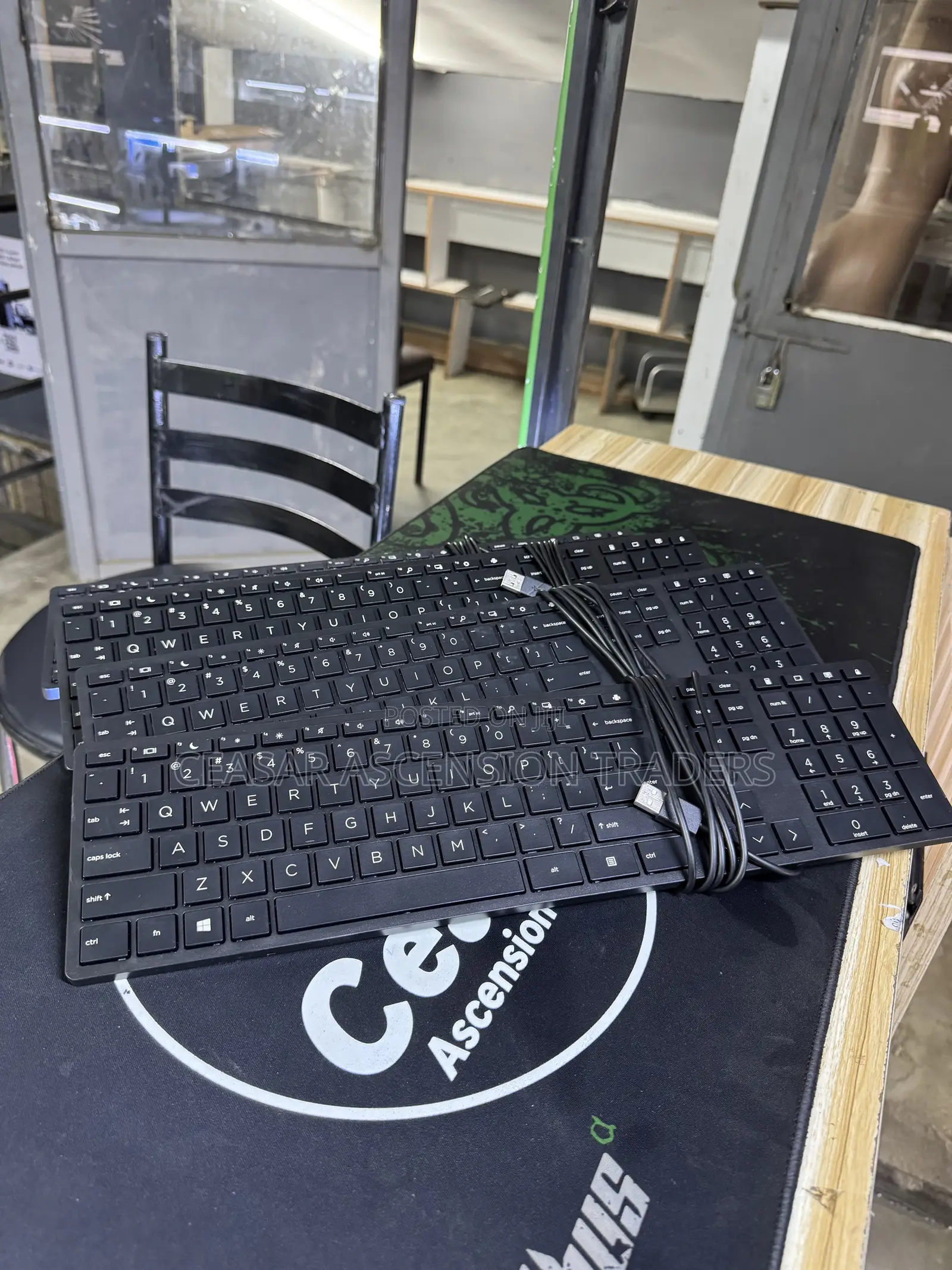 HP Slim Ex Uk Wired Keyboard