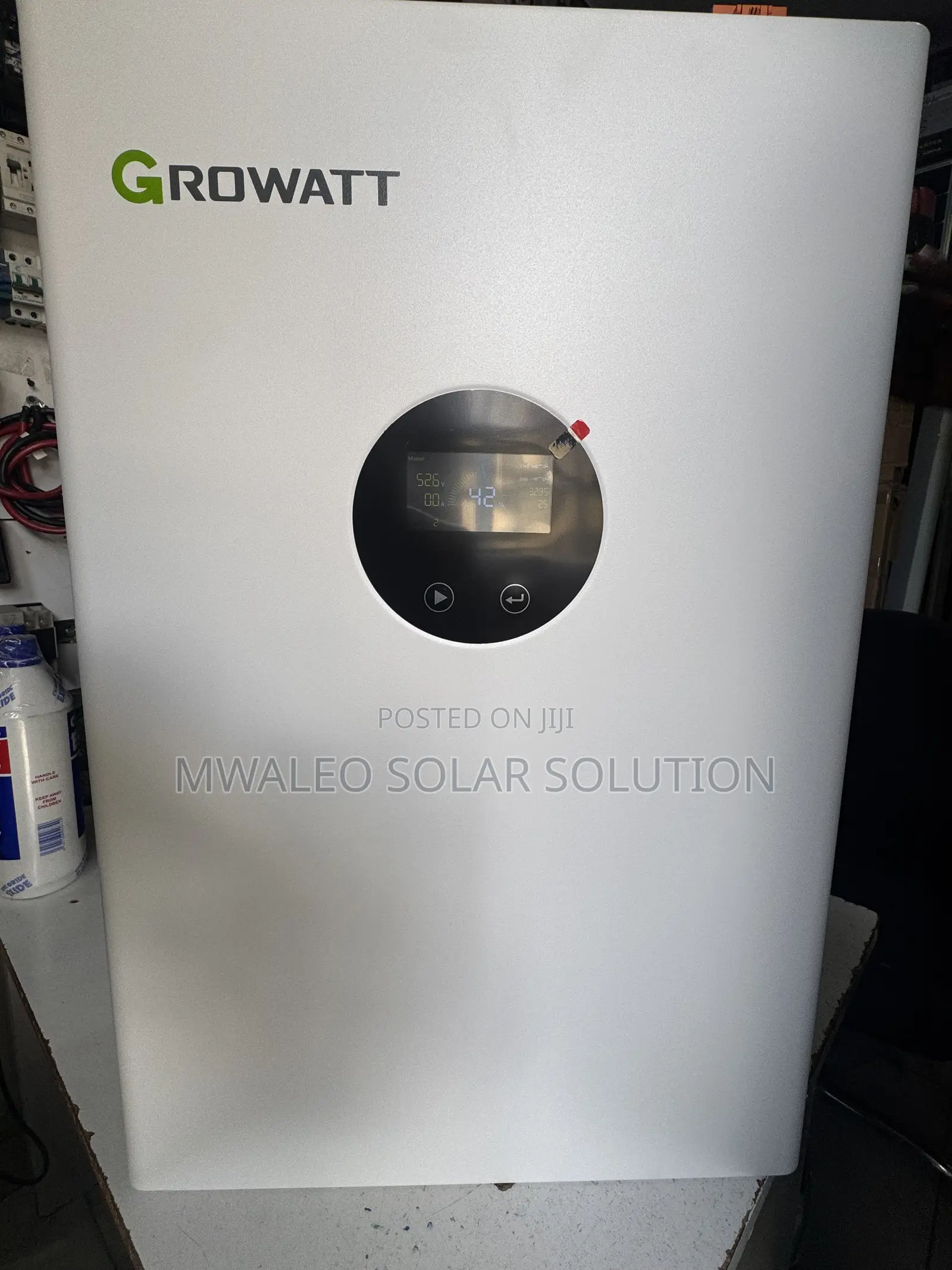 Growatt 6000W 48VDC & LiFePO4 Battery 51.2V 100Ah 5.12KWh