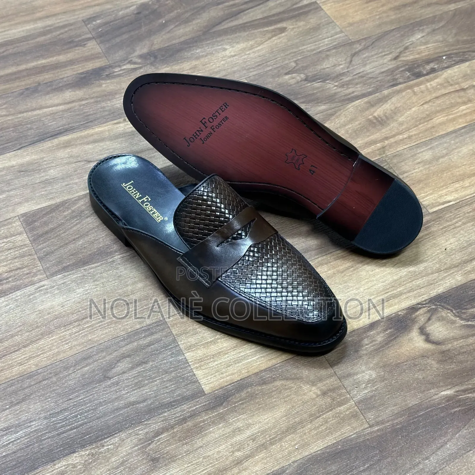 Pure Leather John Foster Mules for Men