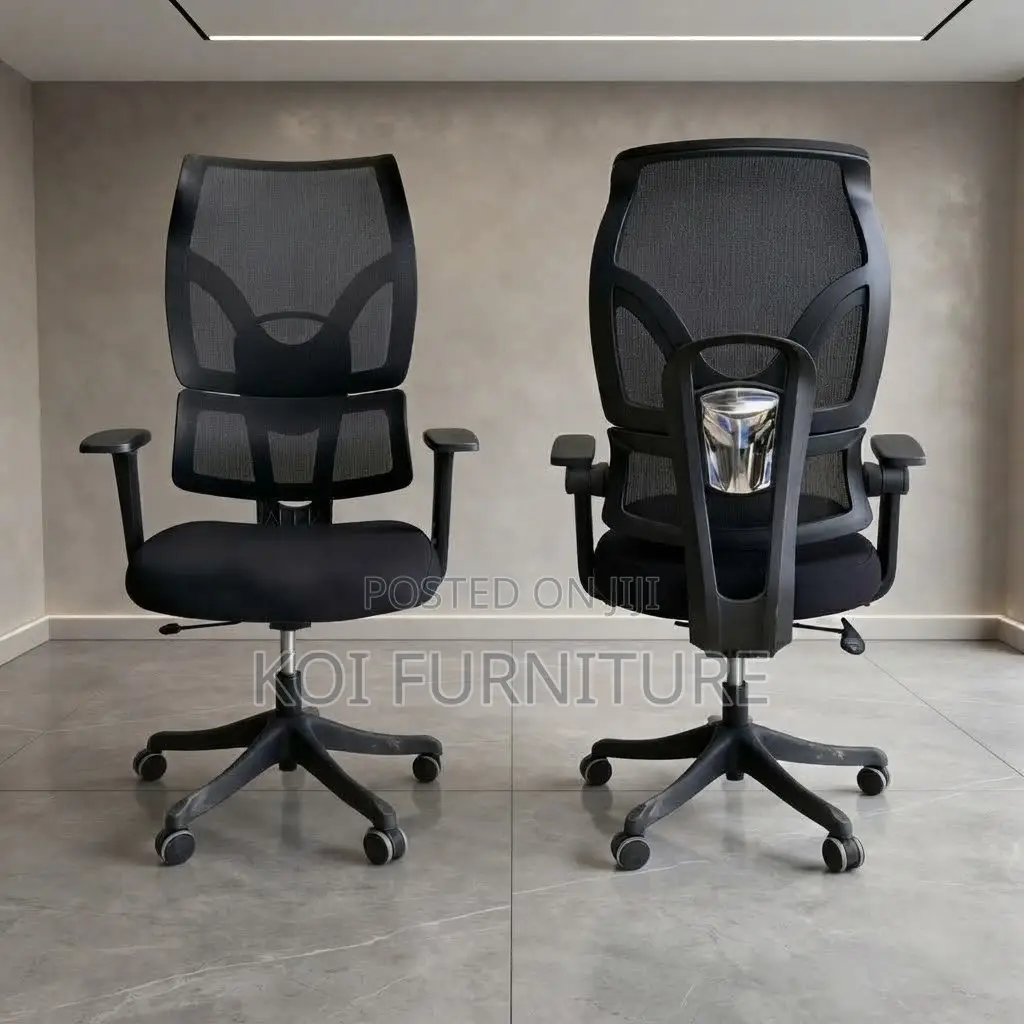 Office Chairs; Fabricated Orthopedic High Backrest Seat