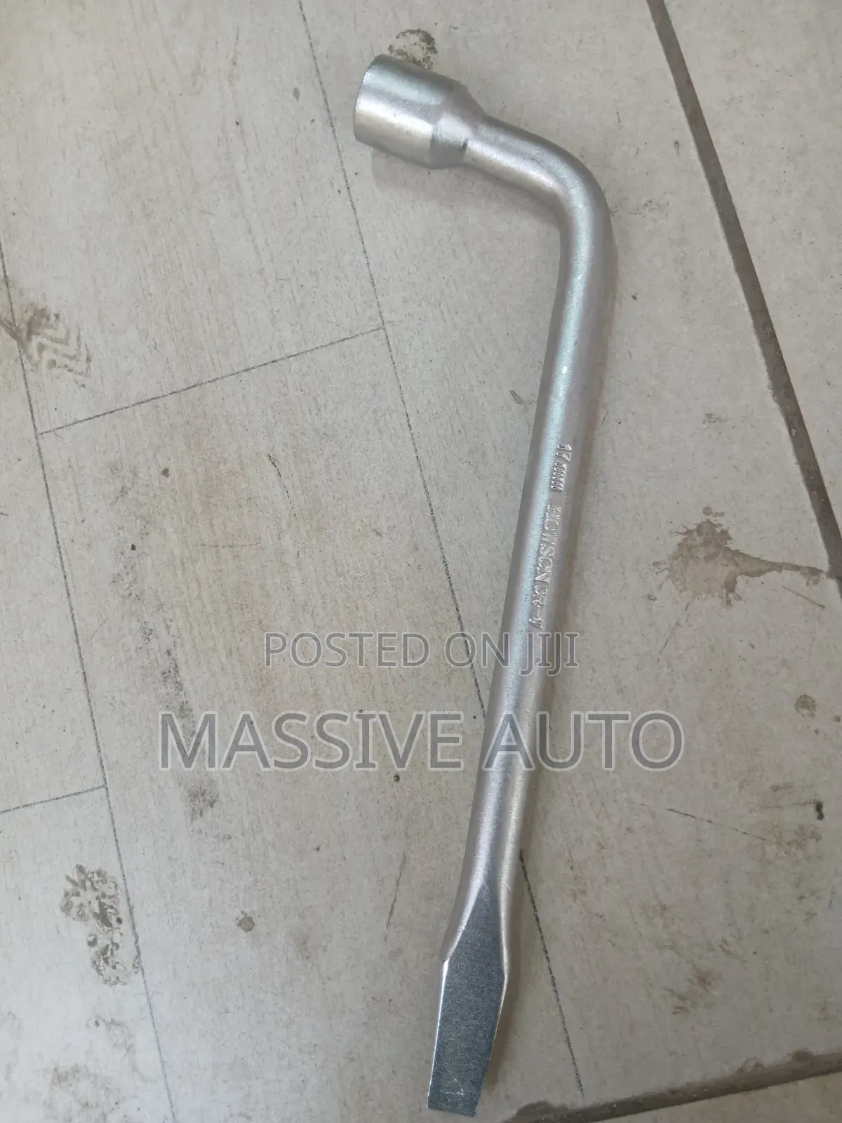 L- Type 17mm Wheel Spanner/ 17mm L Type Car Wheel Spanner
