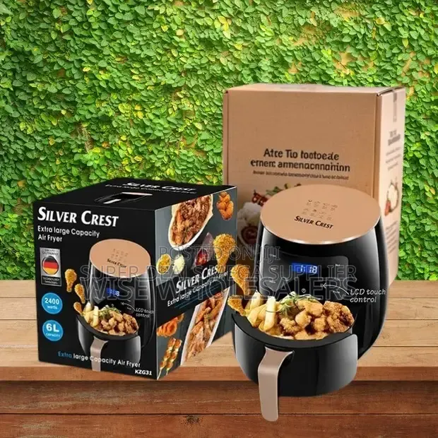 SILVER CREST Advanced 6L Pot Capacity Multi-Functional Air Fryer