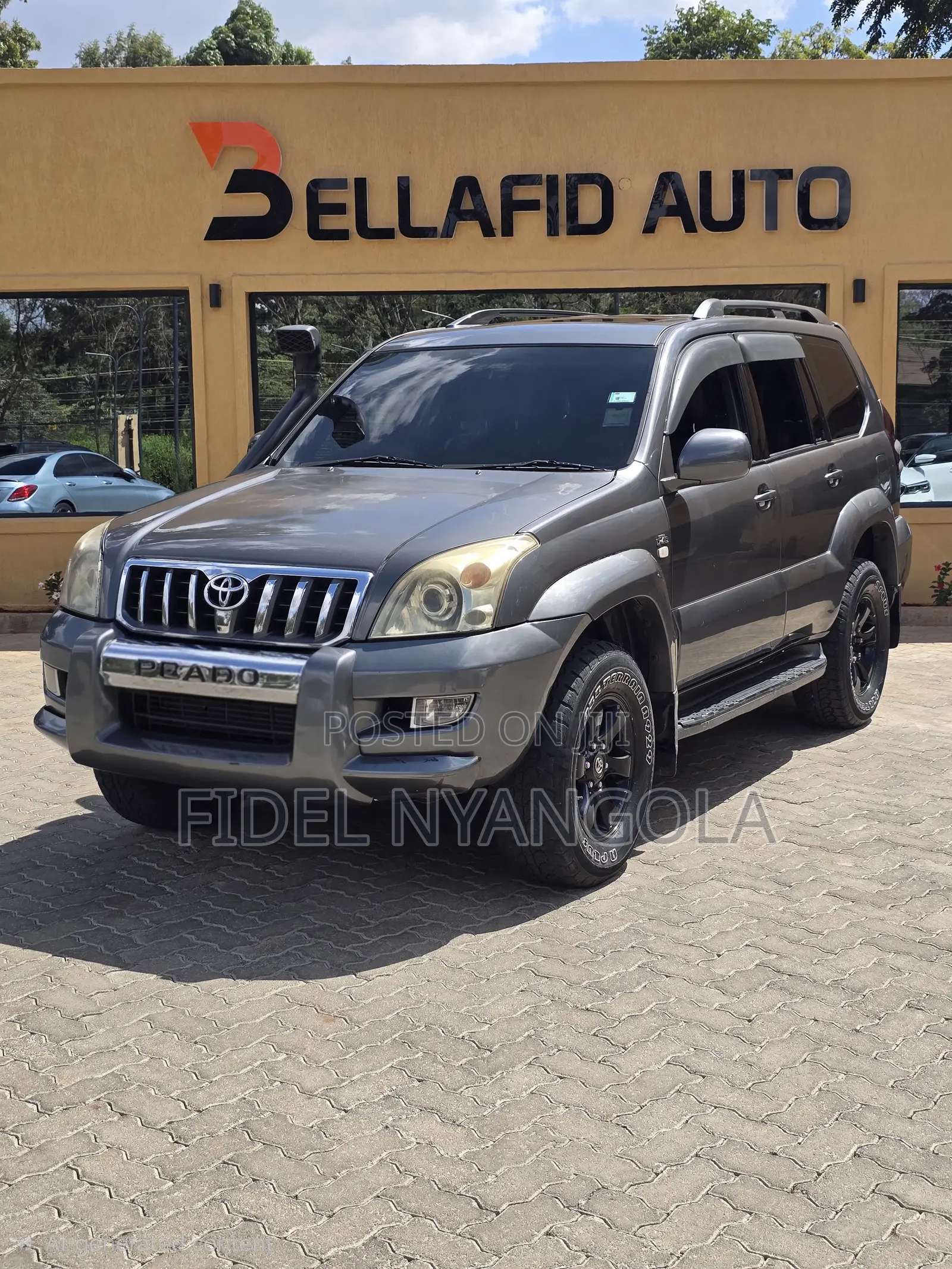 Toyota Land Cruiser Prado 3.0 D-4D 3dr 2006 Gray