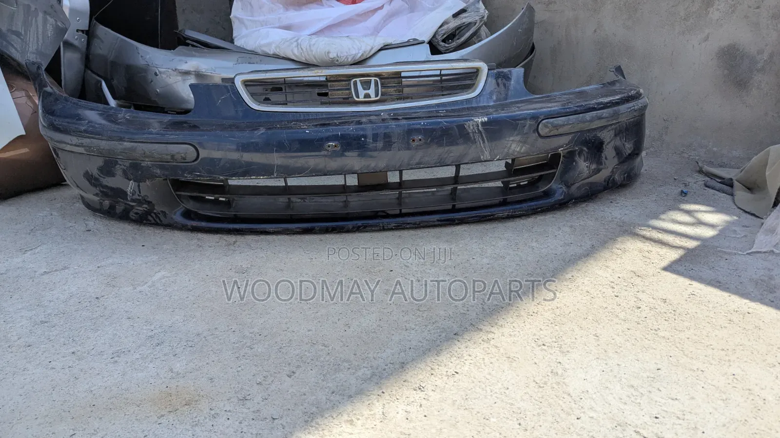 Honda Civic 1998 Complete Front Bumper With Grill
