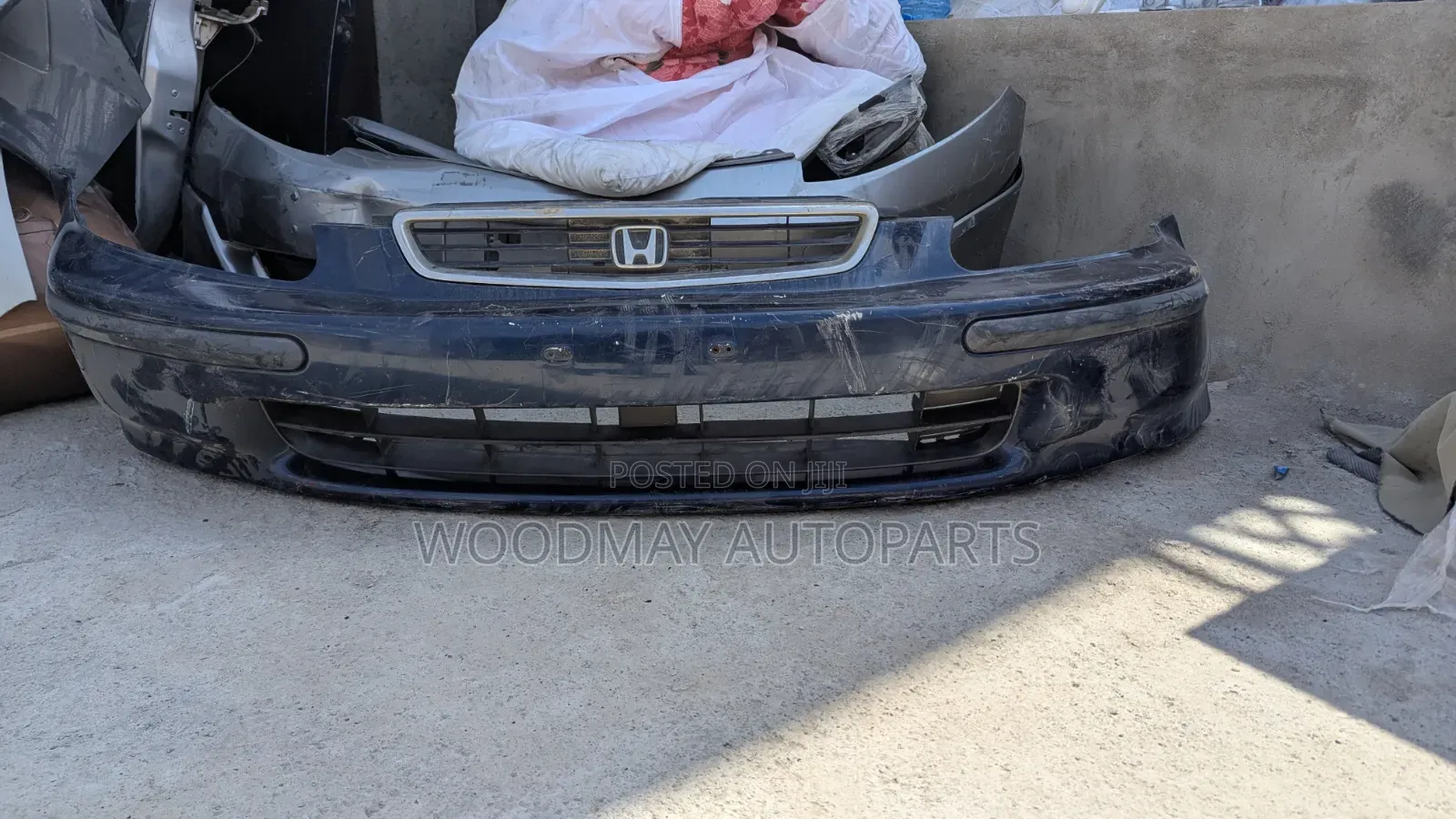 Honda Civic 1998 Complete Front Bumper With Grill
