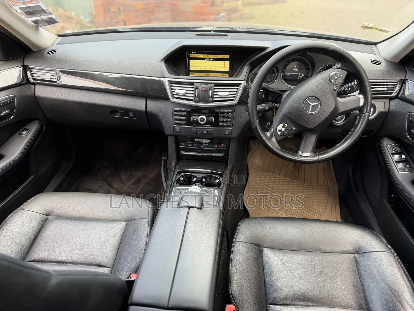 Mercedes-Benz E300 2011 Black