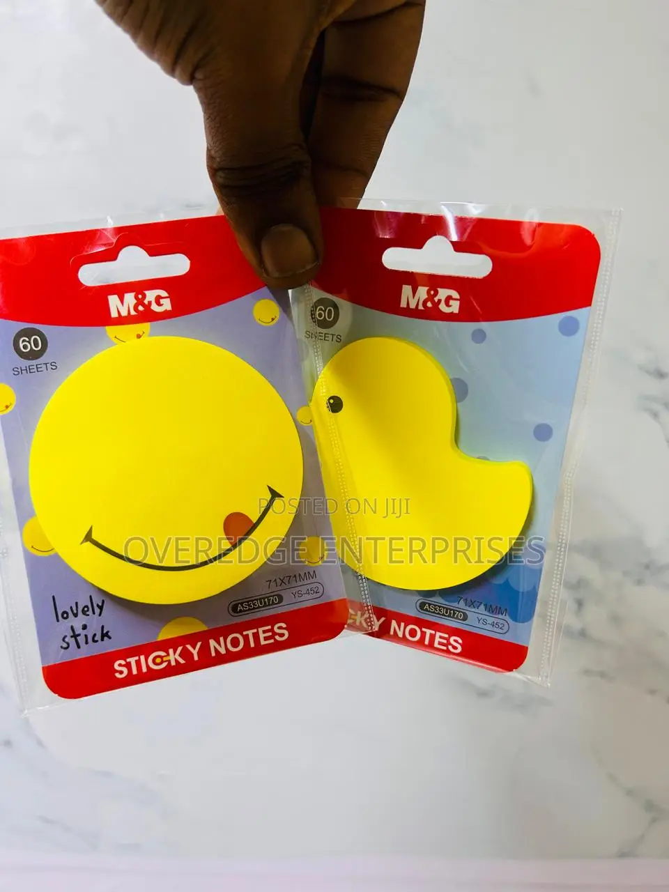 Shaped Office Sticky Notes