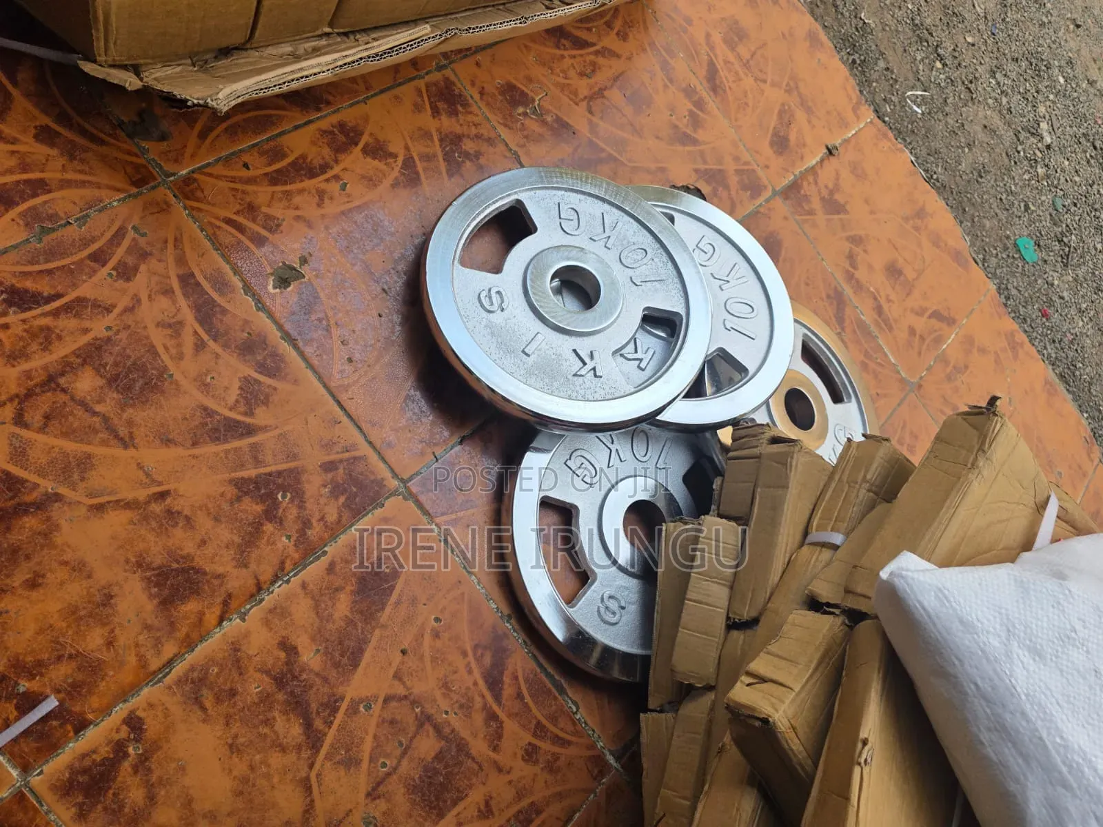 Olympic Chrome Gym Plates* Gym Weights