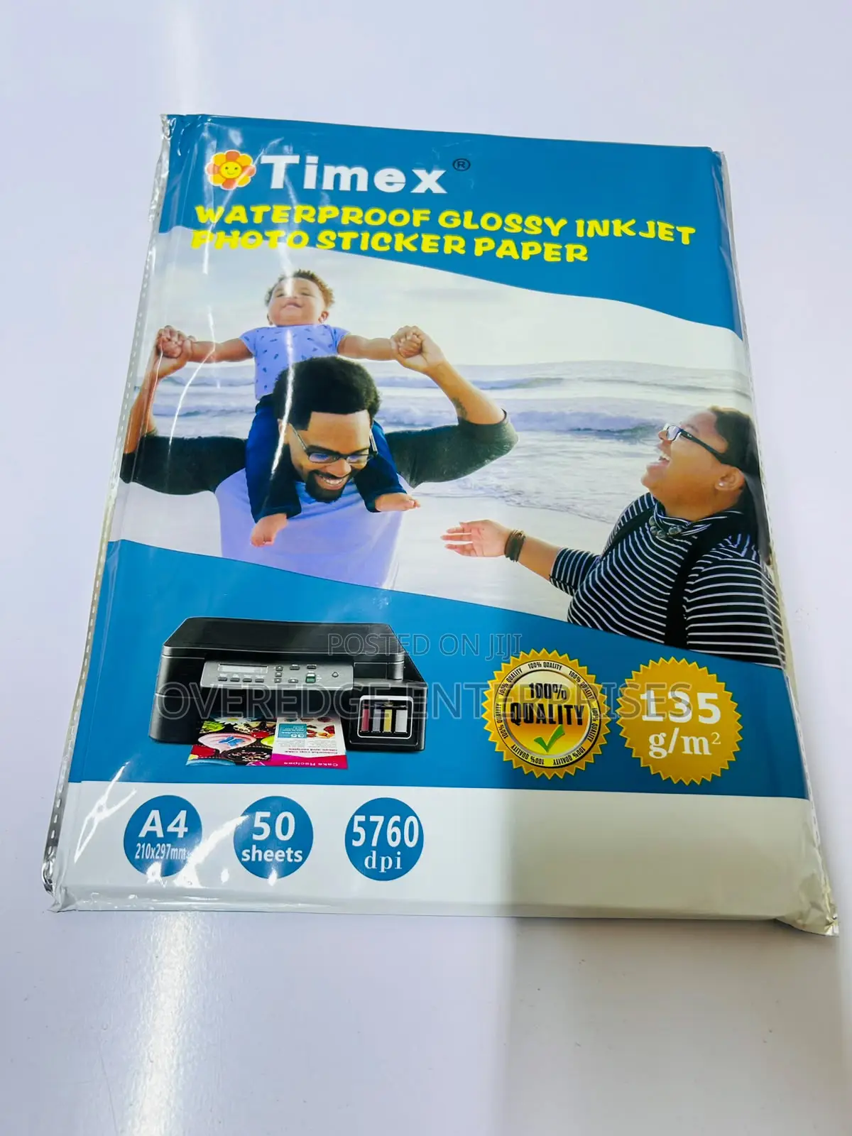 Glossy Waterproof Sticker Paper A4 Size