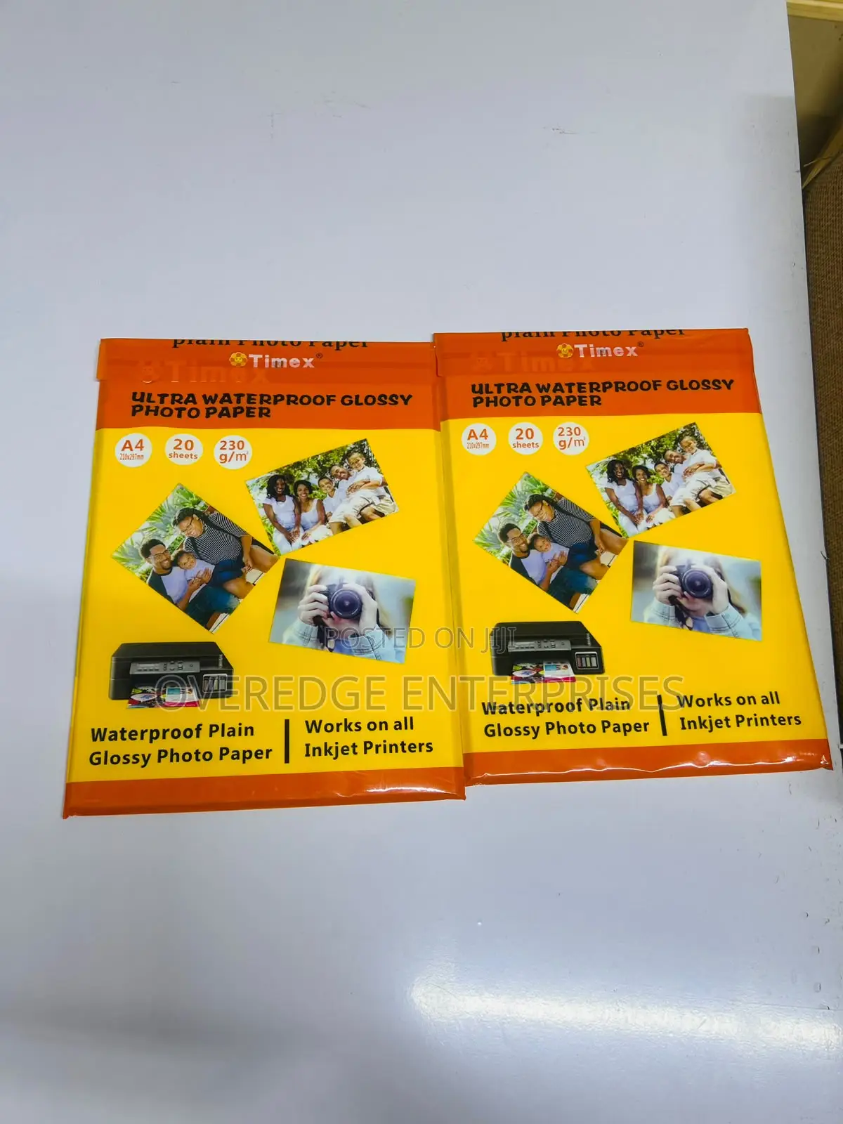 Glossy Plain Photo Paper A4 Size