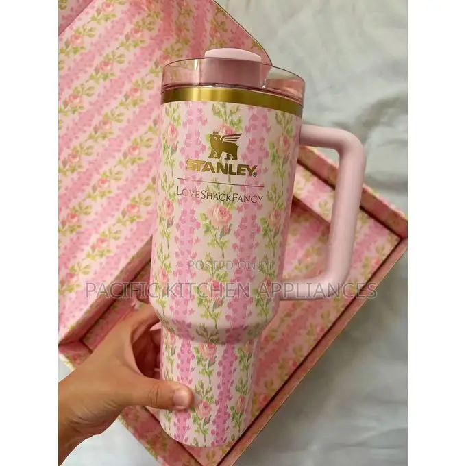Stanley Stainless Steel Tumbler With Handle & Straw Lid,