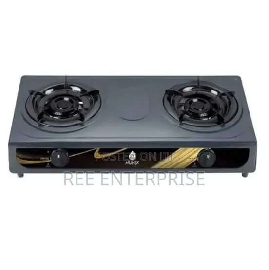 *Nunix 2 Burner Stainless Steel Table Top Cooker