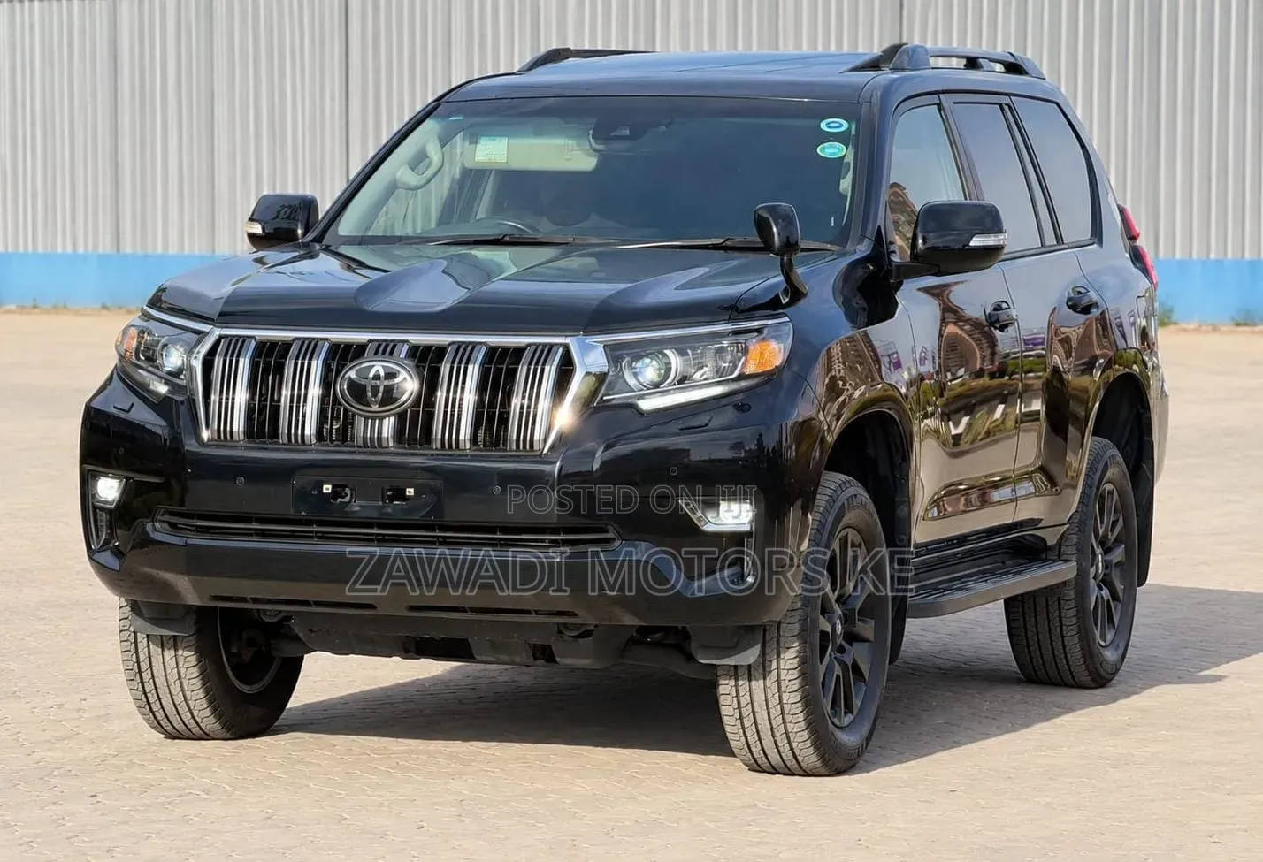 Toyota Land Cruiser Prado 2.7 2022 Matt Black