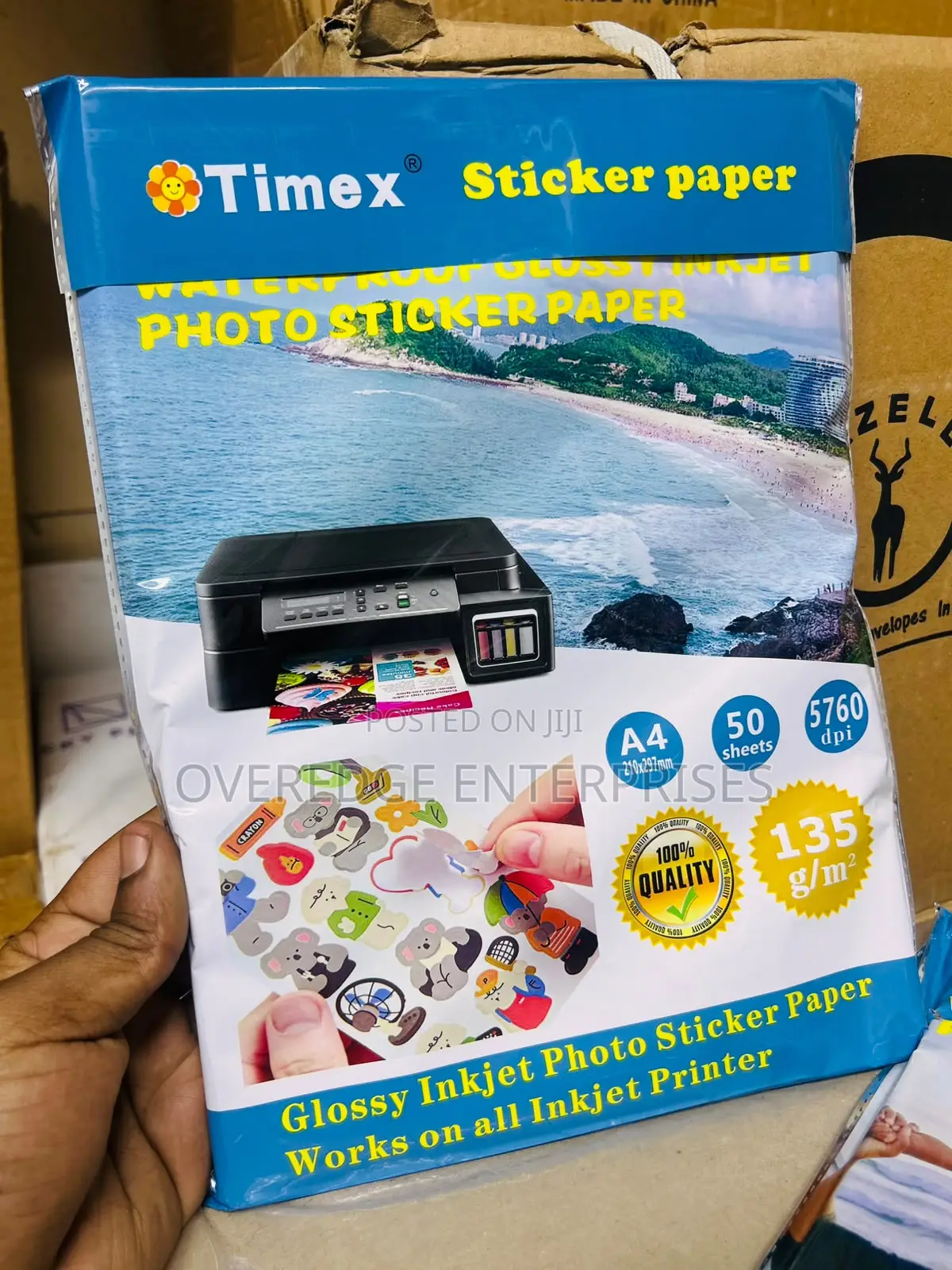 Sticker Paper Glossy Matte