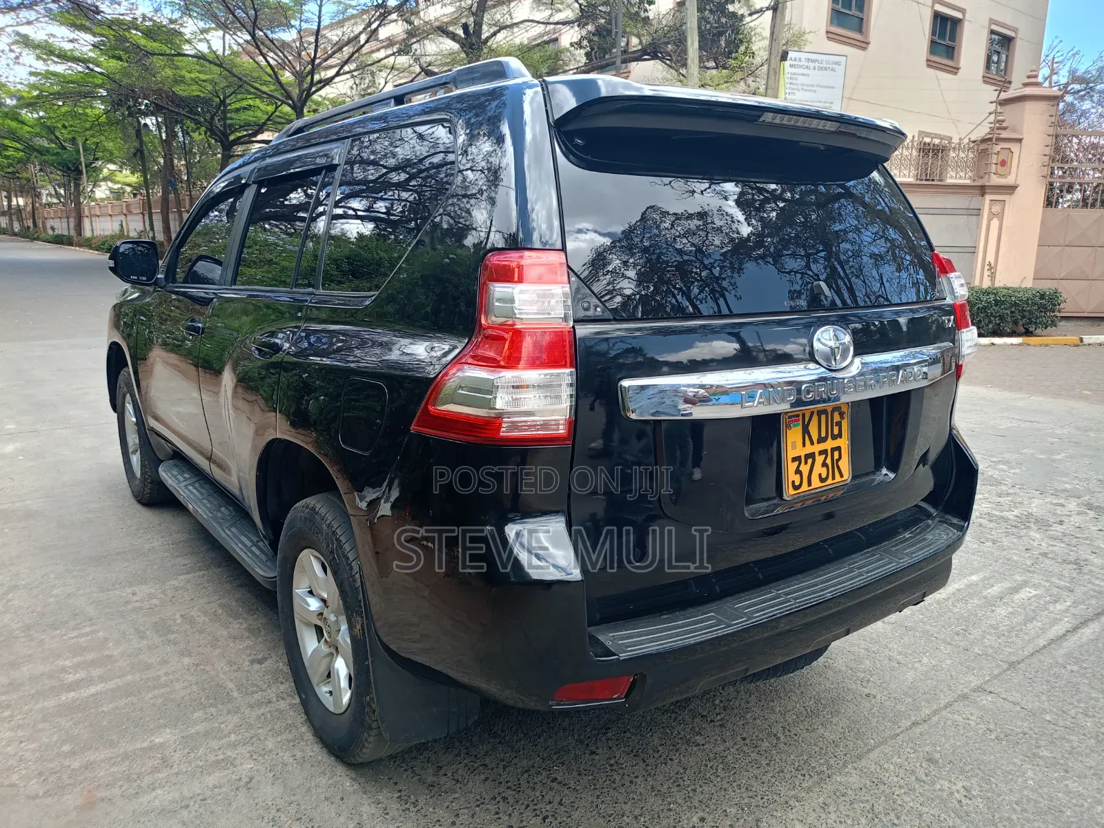 Toyota Land Cruiser Prado 2015 Matt Black