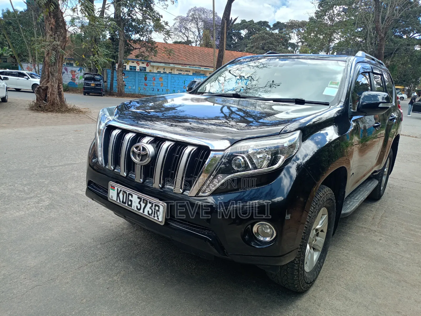 Toyota Land Cruiser Prado 2015 Matt Black