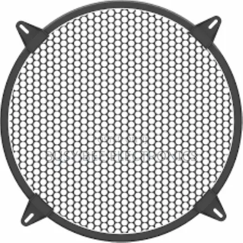 Heavy-Duty 12" Subwoofer Grill Speaker Cover Grill Protective Cover -R