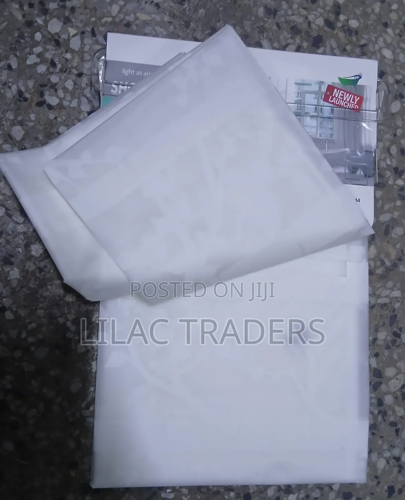 * Waterproof Fabric Printed Shower Curtain 180*180cm Alp