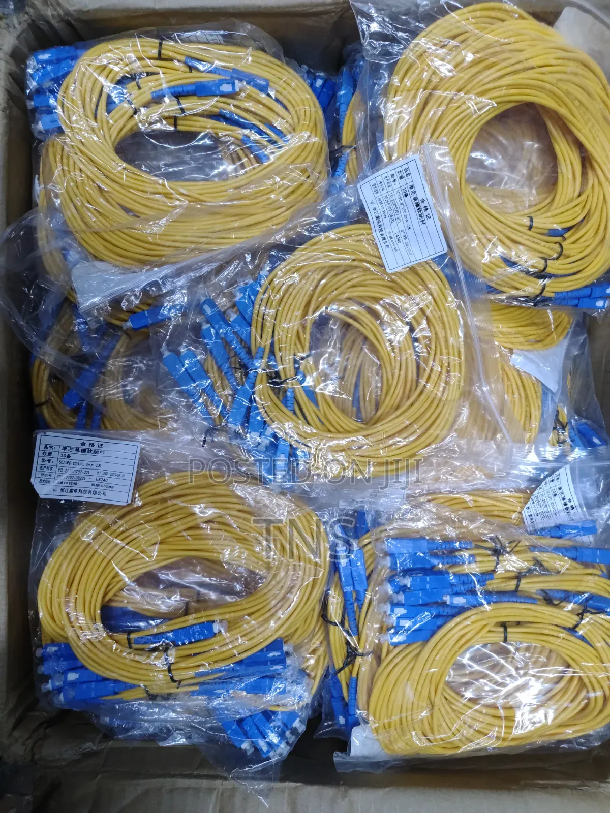 10pieces Sc-Sc 2m 3m Fiber Patch Cords(1 Packet)