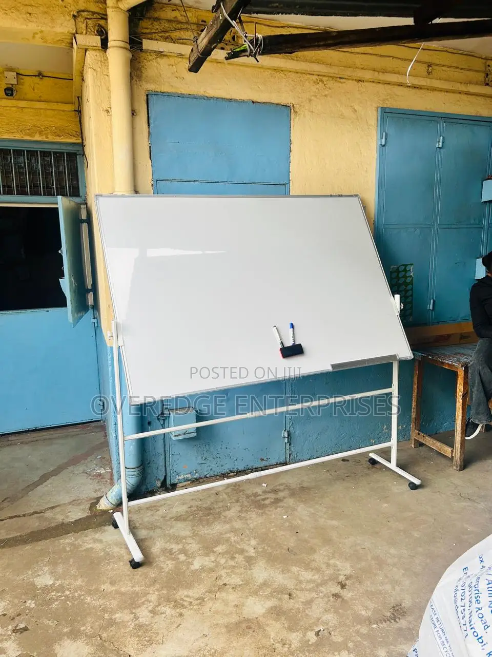 4ftx3ft Dry Erase Board With Rotating Stand