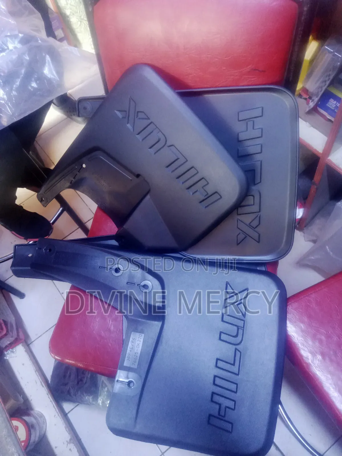 Toyota Hilux Front and Rear Mud Flaps