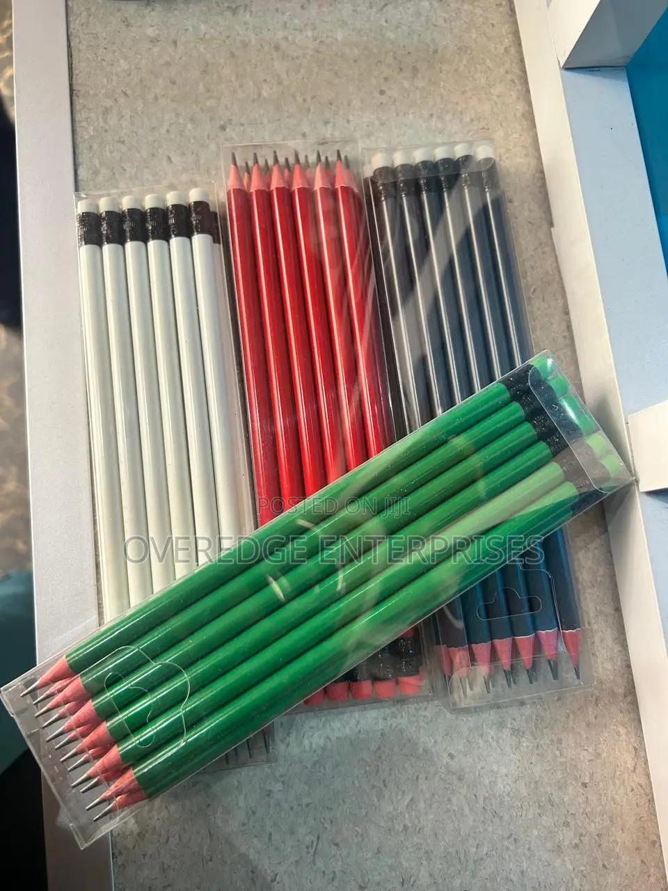 Different Colours Custom Branding Pencils