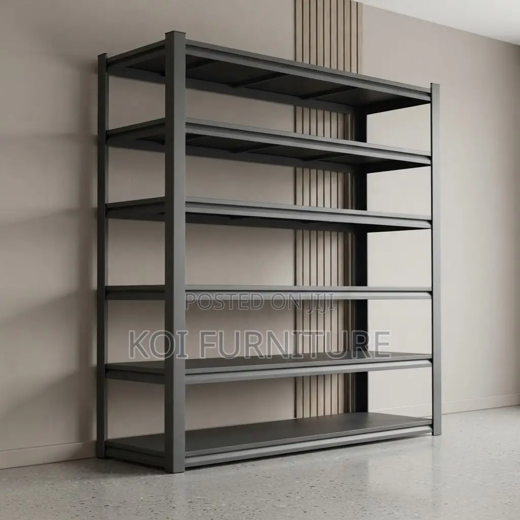 5 Tier Multiple Shelves Open Storage Rack