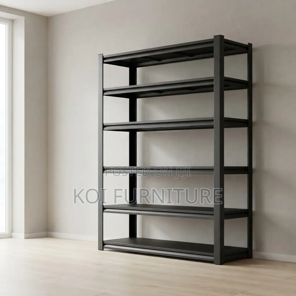 5 Tier Multiple Shelves Open Storage Rack