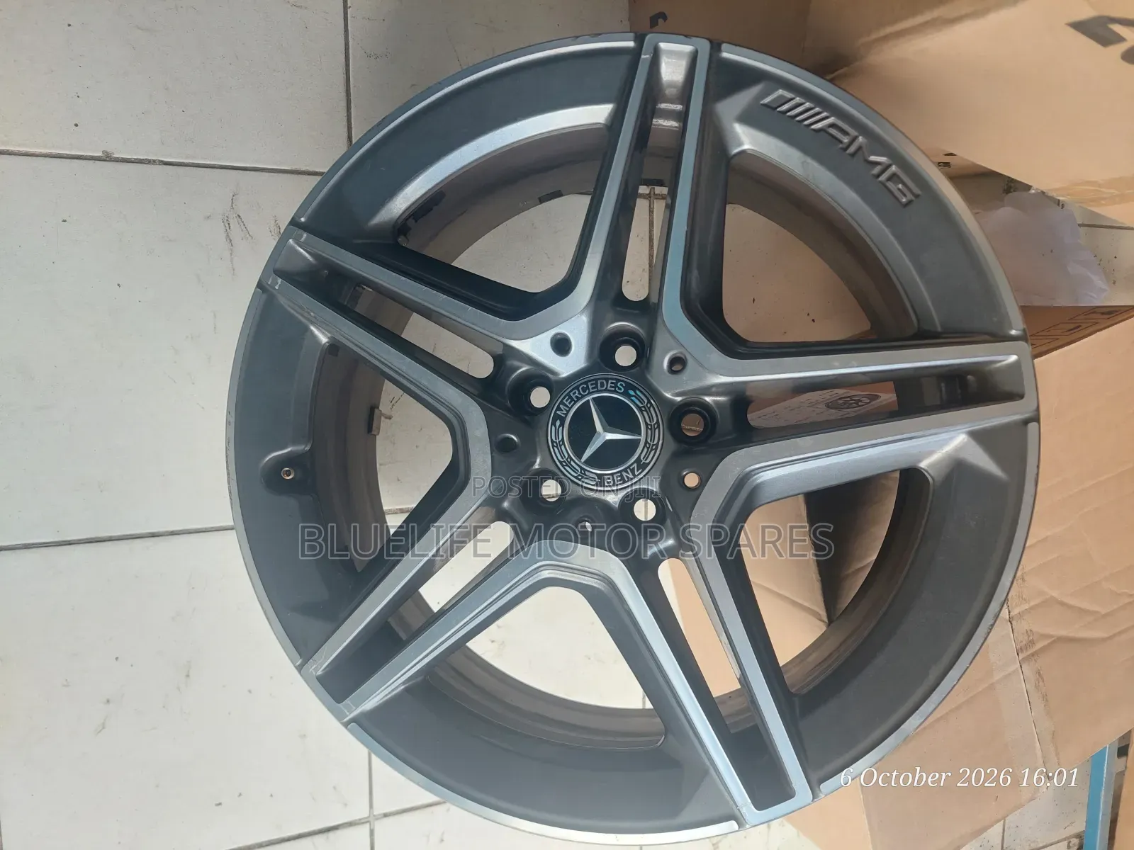 (4pcs) Original AMG Rims Size 18 for Mercedes Benz. Made in Germany.