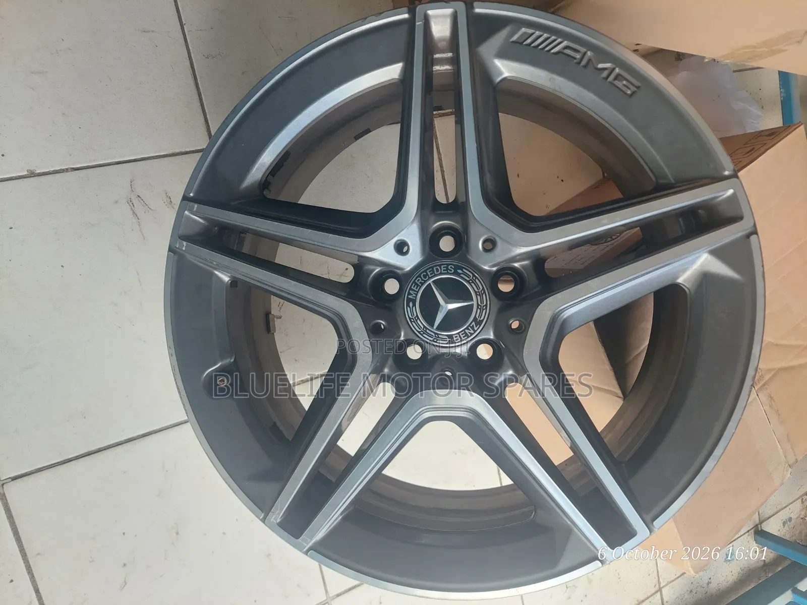 (4pcs) Original AMG Rims Size 18 for Mercedes Benz. Made in Germany.