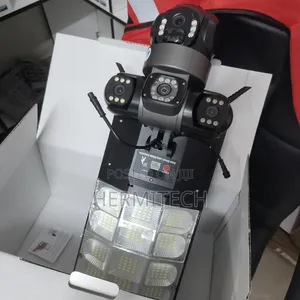 300W 4G Triple-Lens CCTV for Farm and Rural Security