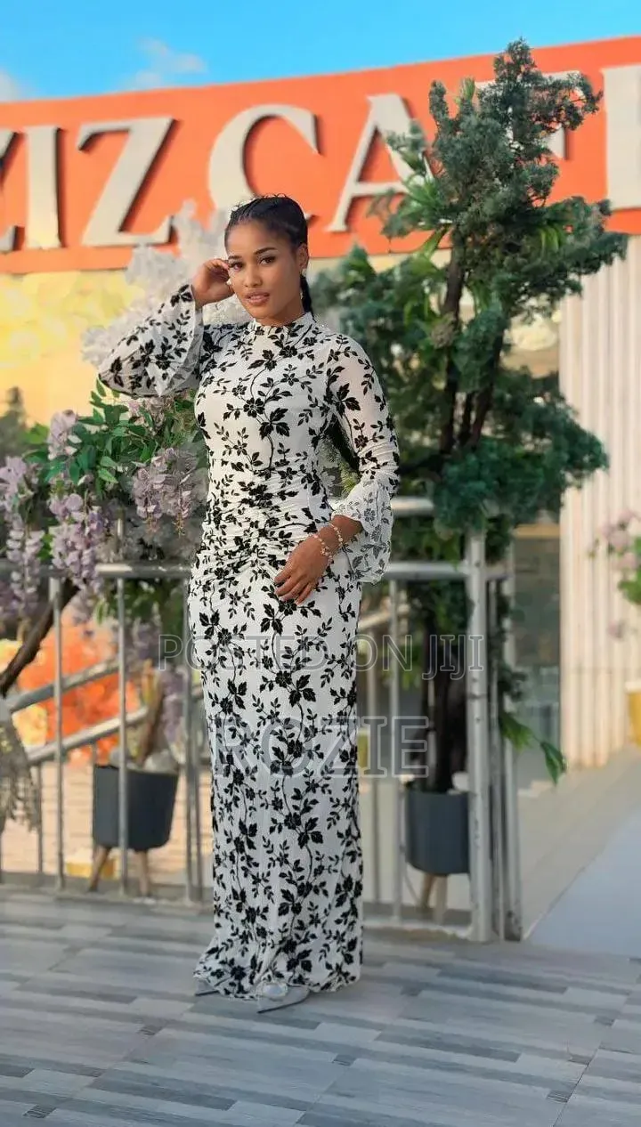 Red Long Sleeve Maxi Dress for Women – Dinner & Party Dress