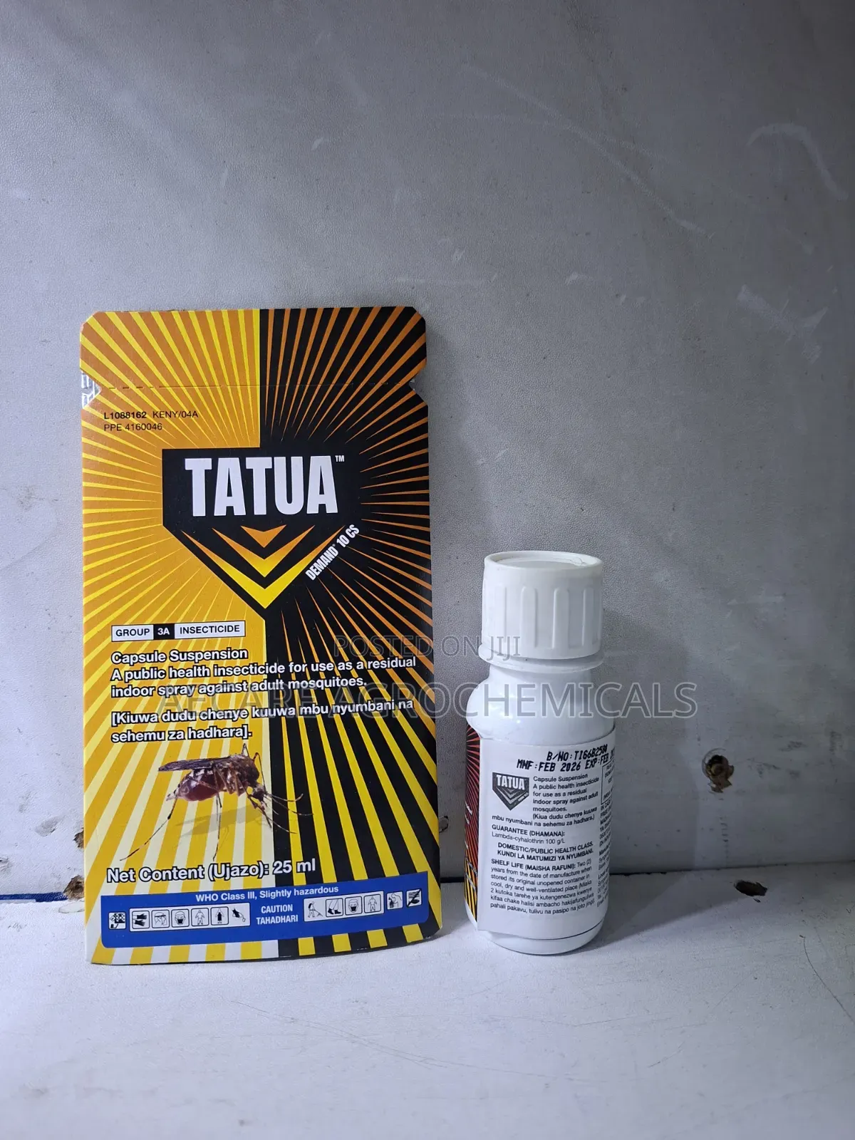 Tatua Demand 25ML and 62.5 ML Mosquitoe Insecticide