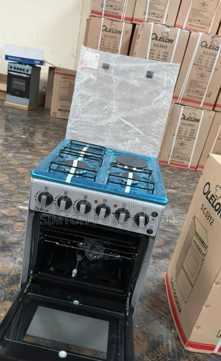 Olelon S.C.5312 50x55 Cm Freestanding Hybrid Cooker.
