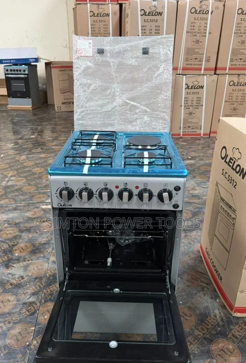 Olelon S.C.5312 50x55 Cm Freestanding Hybrid Cooker.
