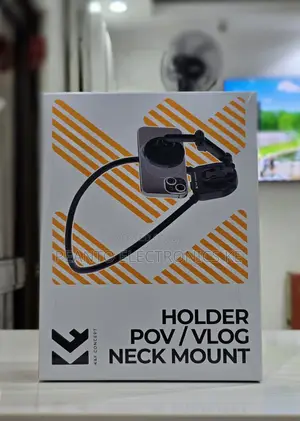 K&F 2-in-1 Neck Phone Holder, Magnetic & Clip-On, Hands-Free POV