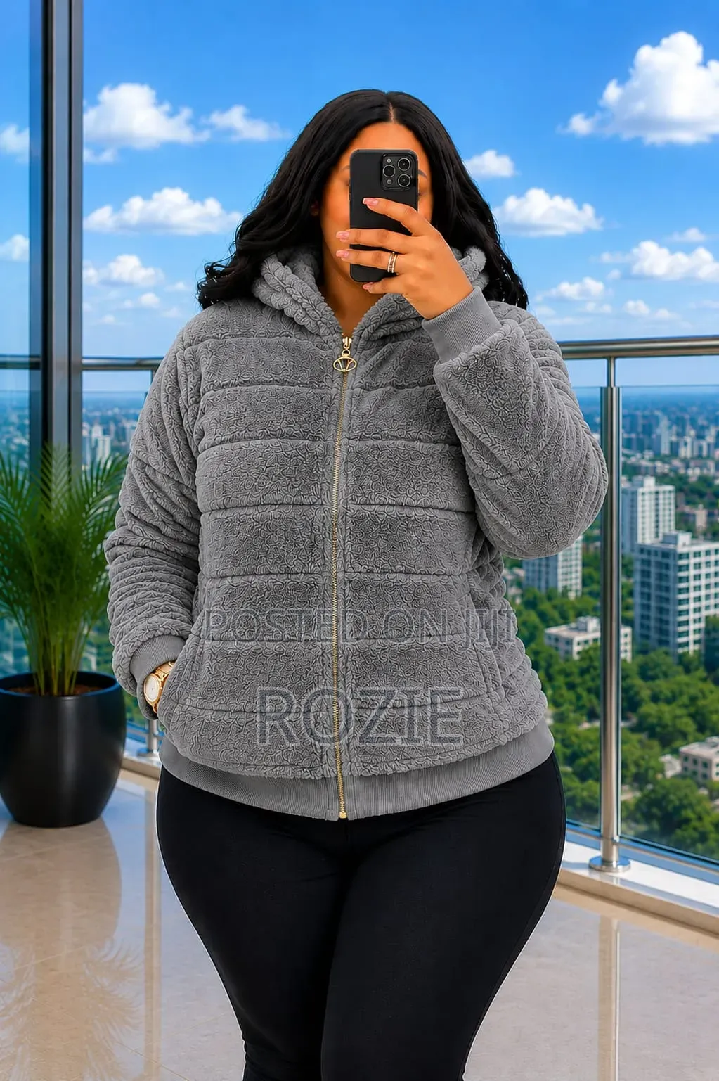 Women's Warm Hooded Jacket - Casual Winter Jacket With Best Price