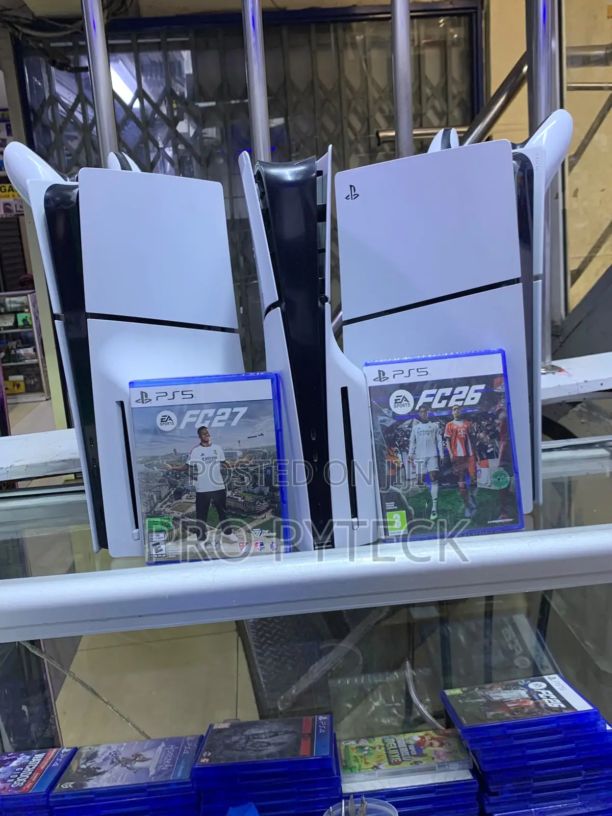 Ex-Uk Ps5 Slim 1tb, 4k Resolution, Comes With Fc26