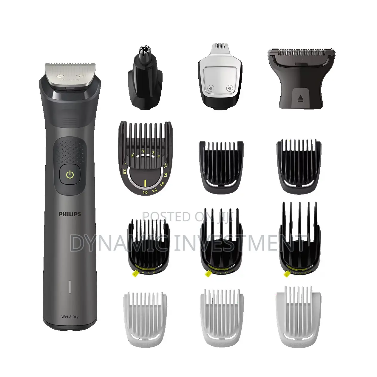 Philips Series 7000 Multigroom,14-in-1,Trimmer for Face,Head and Body