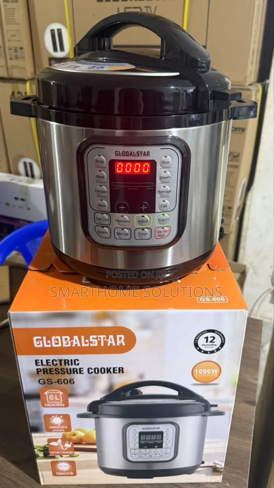 Globalstar Electric Pressure Cooker