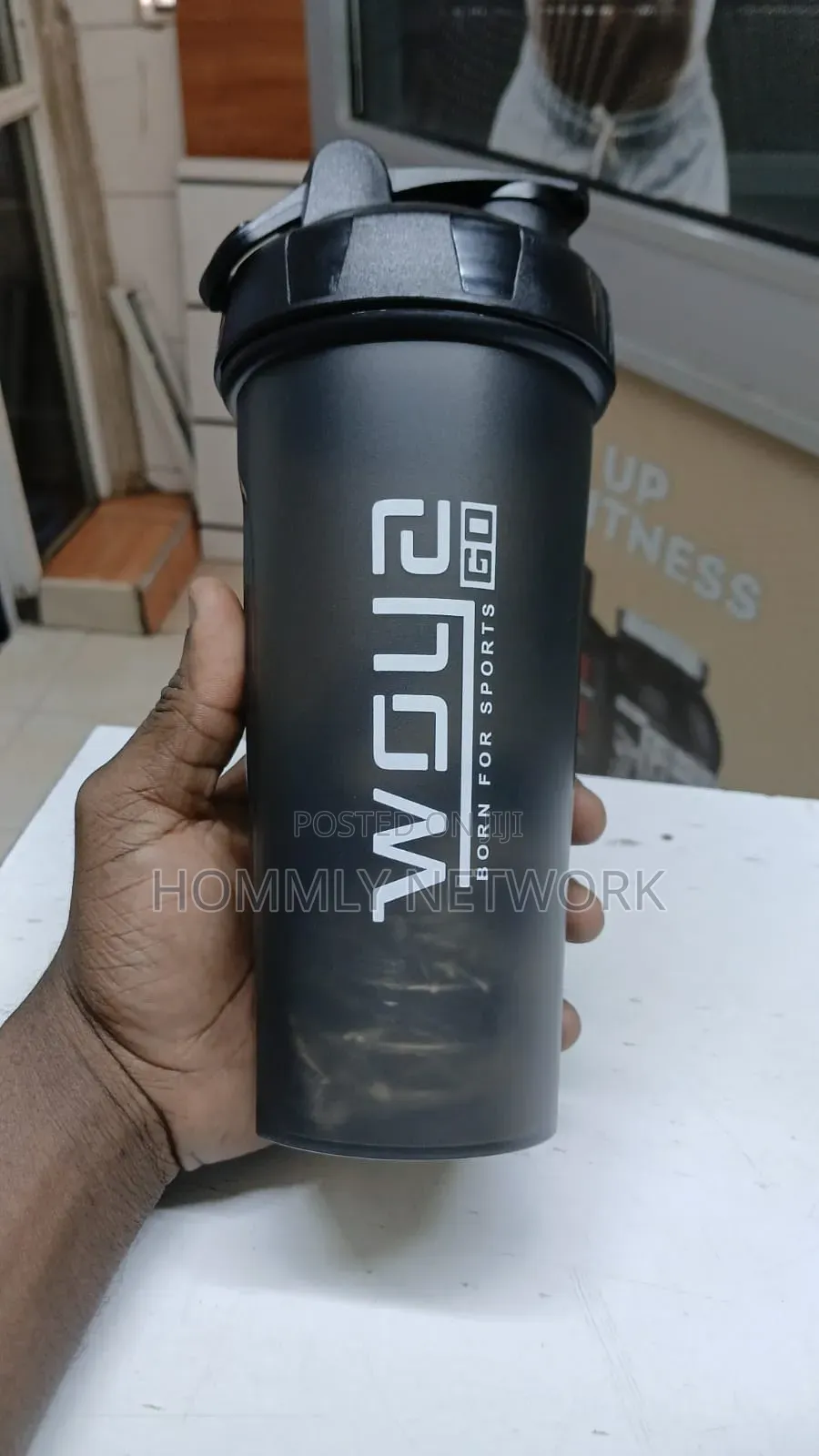 Shaker Bottle Black