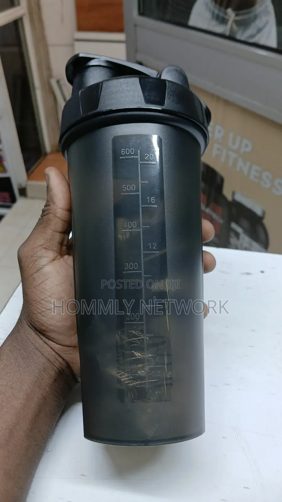 Shaker Bottle Black