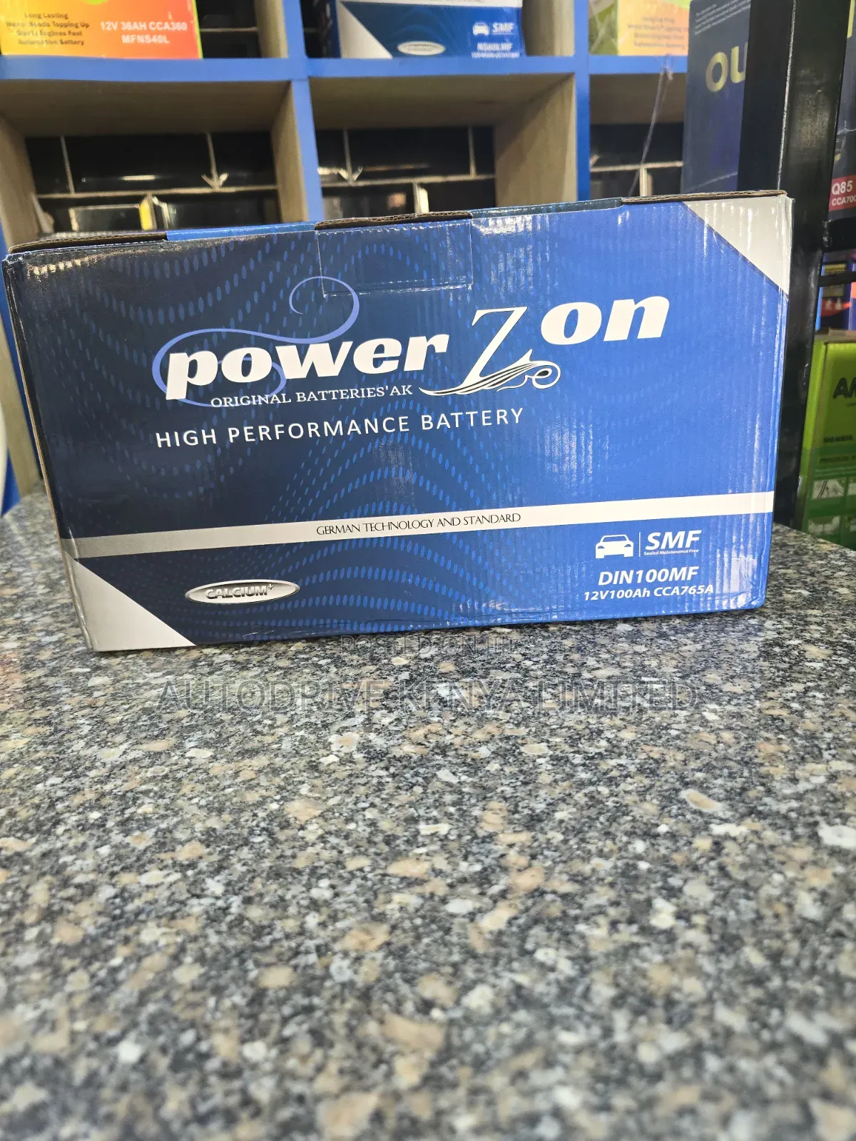 DIN100 Powerzon German Technology Car Battery