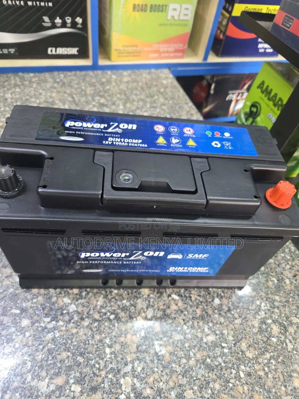 DIN100 Powerzon German Technology Car Battery