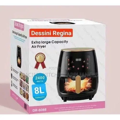 Dessini 8Litres Hot Air Fryers, Electric Oilless Airfryer