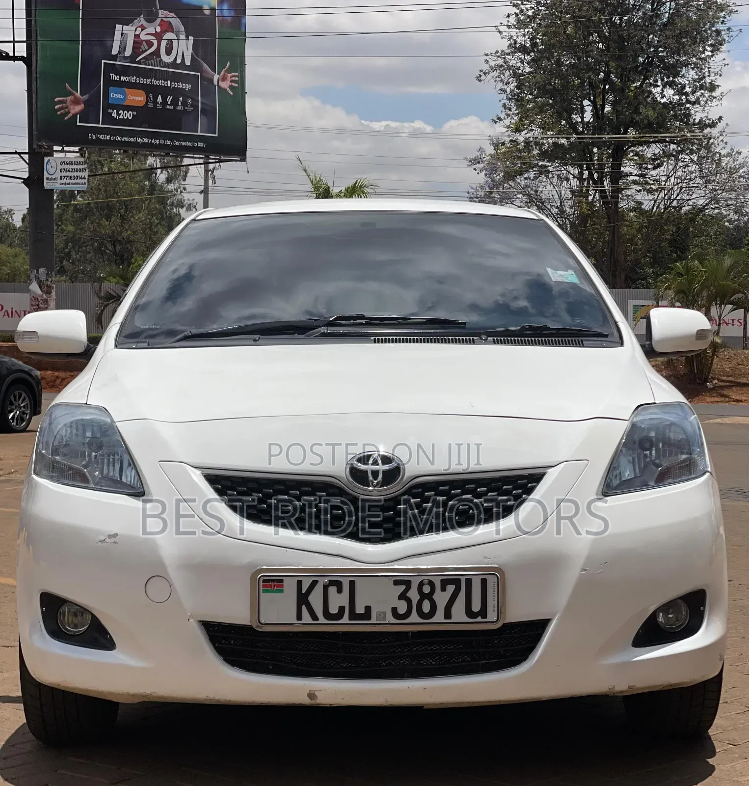 Toyota Belta 2010 White