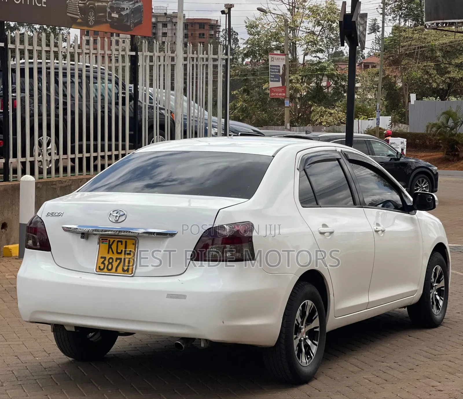 Toyota Belta 2010 White